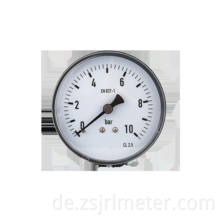 Heißer Verkauf von guter Qualität 2,5 "kommerzielles mechanisches Rohrfedermanometer